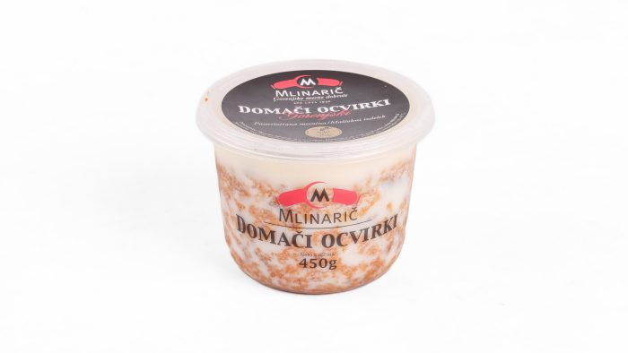 Domači ocvirki v masti (450g)